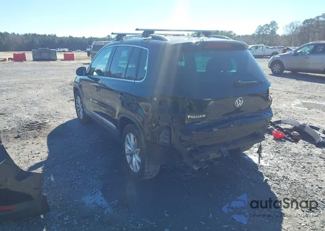 2017 Volkswagen Tiguan 2.0T Wolfsburg Edition from USA, damaged, VIN WVGRV7AX2HK003703